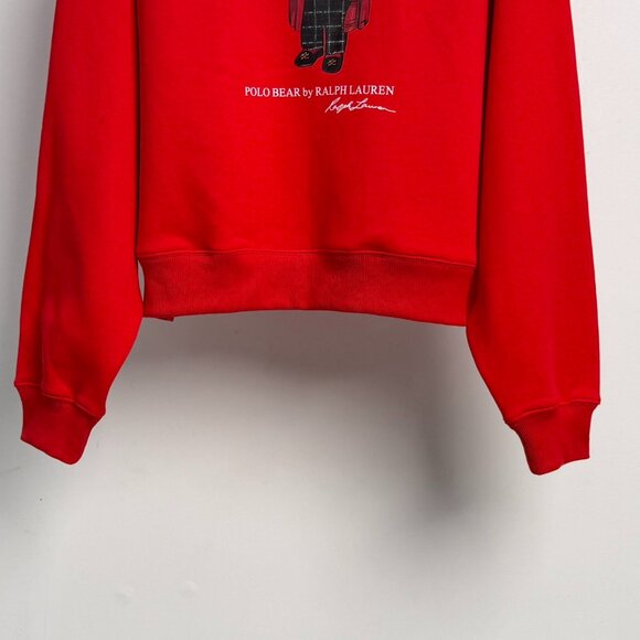 Polo Ralph Lauren Bear Print Crew Neck Sweatshirt - Picture 5 of 9